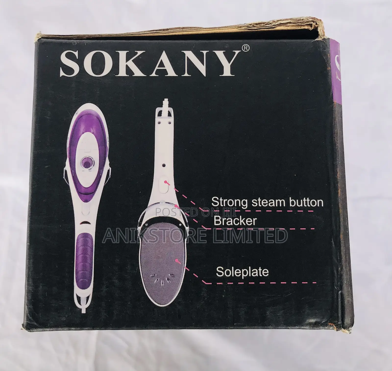 Sokany Hand-Held Steam Iron (YG-888)