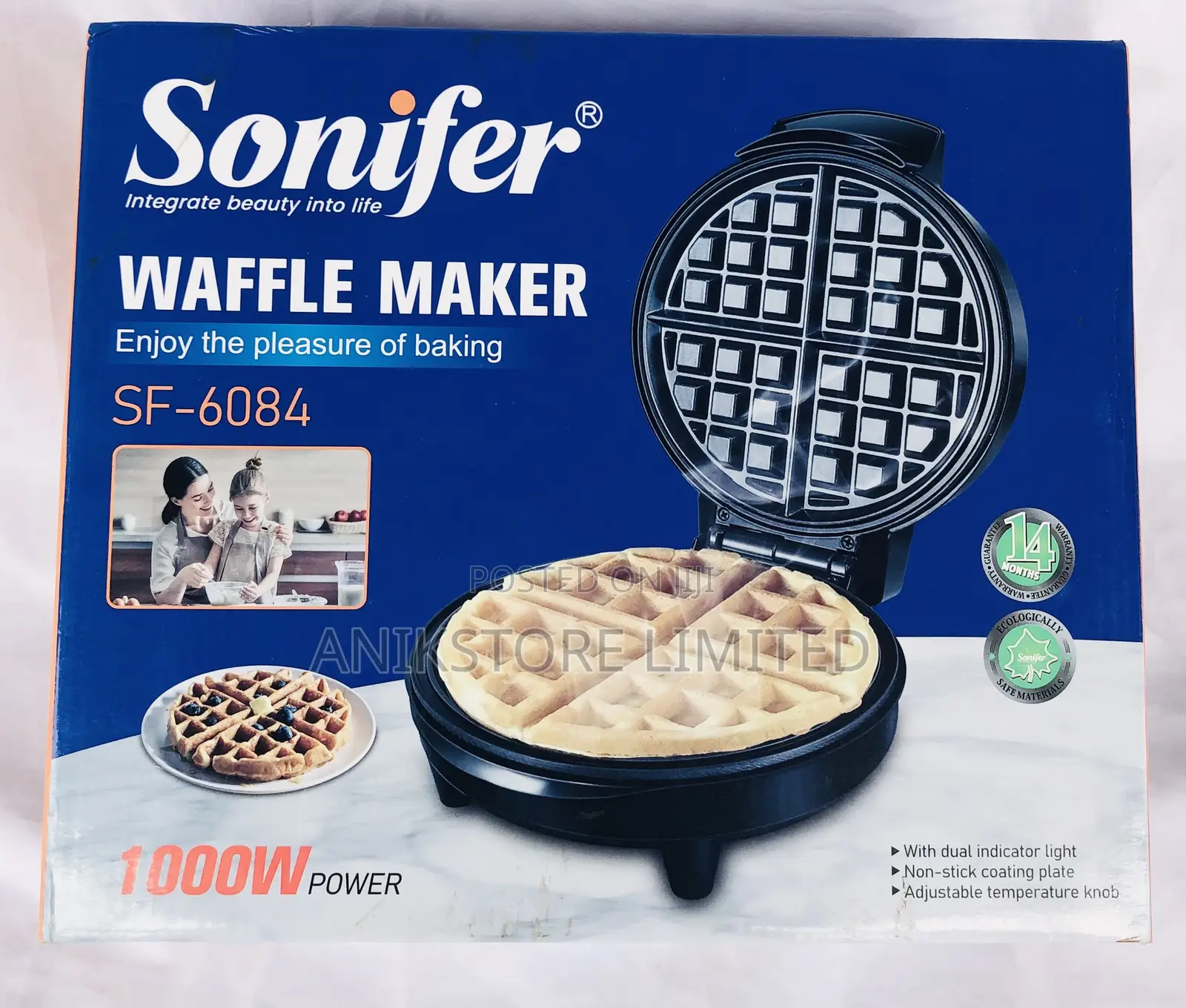 Sonifer Waffle Maker (SF-6084)