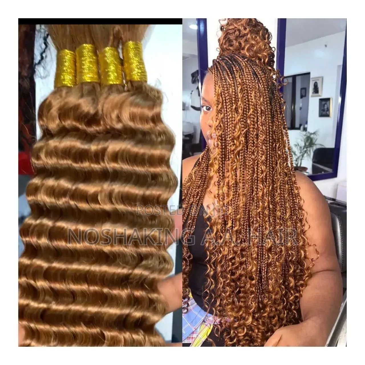 Human Hair Boho Braid