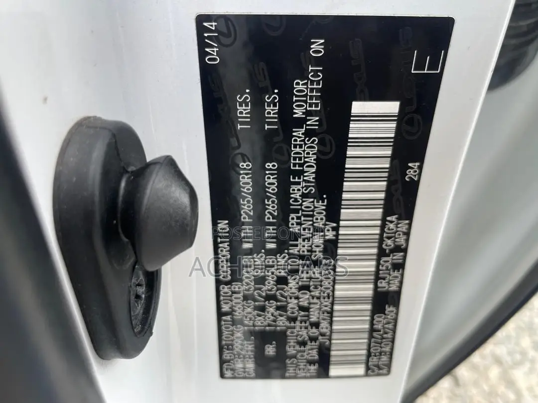 Lexus GX 2014 White