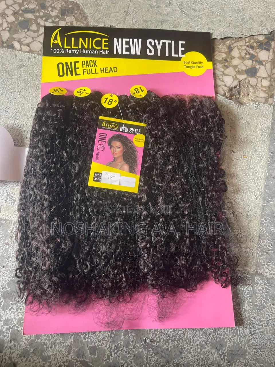 Packet Hair Jerry, Stw, Body an Soon
