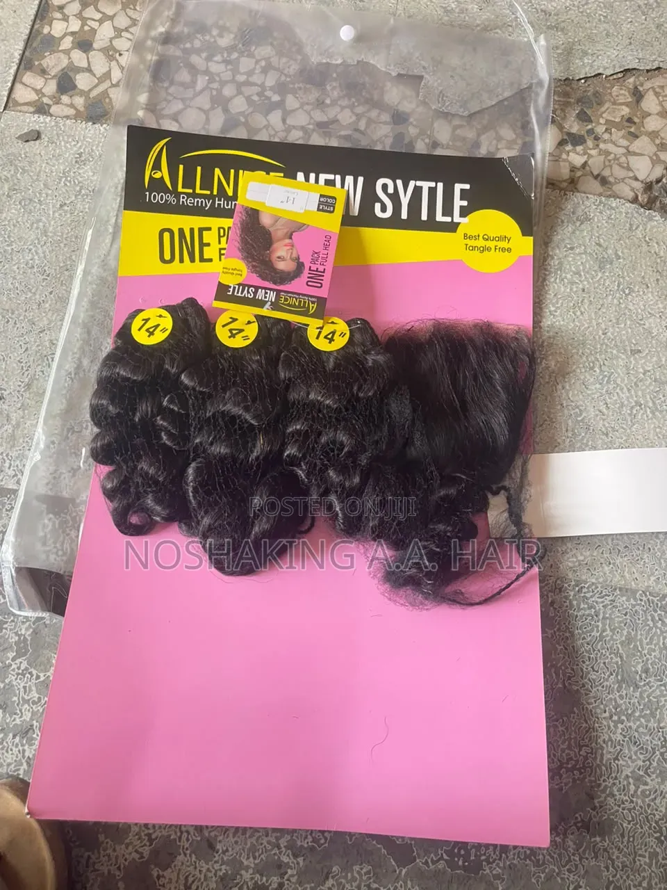 Packet Hair Jerry, Stw, Body an Soon