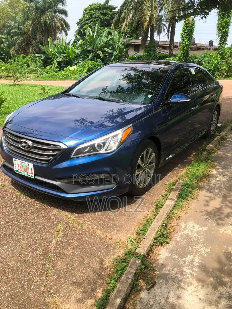 Hyundai Sonata Limited 4dr Sedan (2.4L 4cyl 6A) 2015 Blue