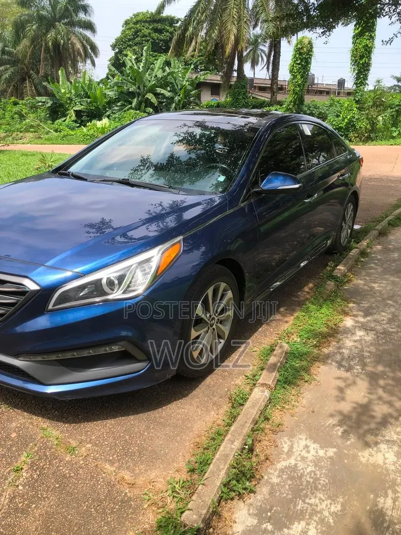Hyundai Sonata Limited 4dr Sedan (2.4L 4cyl 6A) 2015 Blue