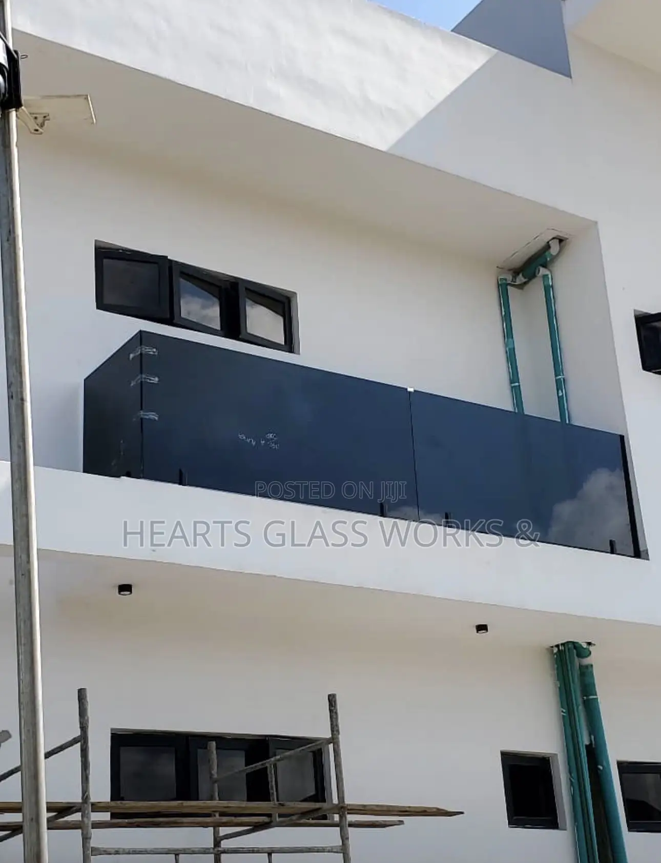 Exterior Glass Balustrade Installation