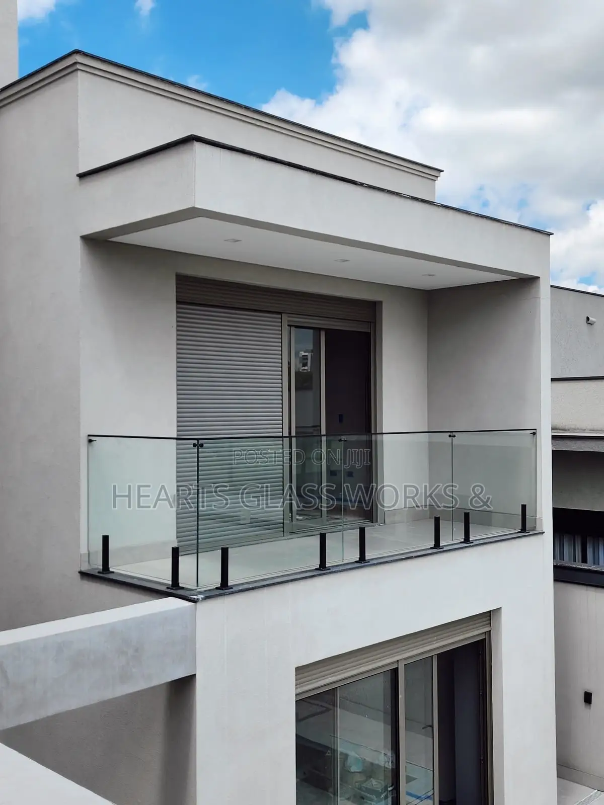 Exterior Glass Balustrade Installation