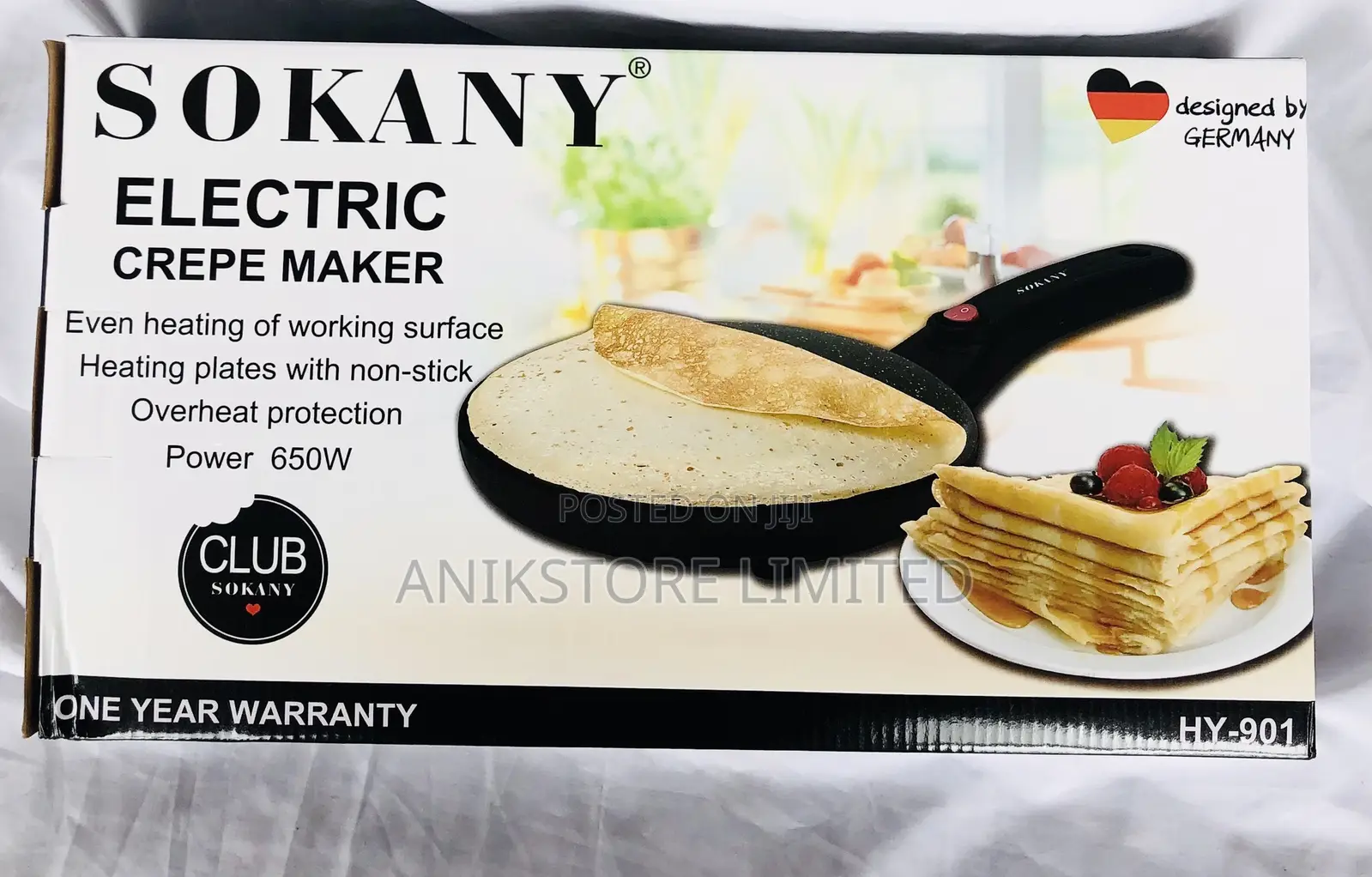 Sokany Crepe Maker (HY-901)