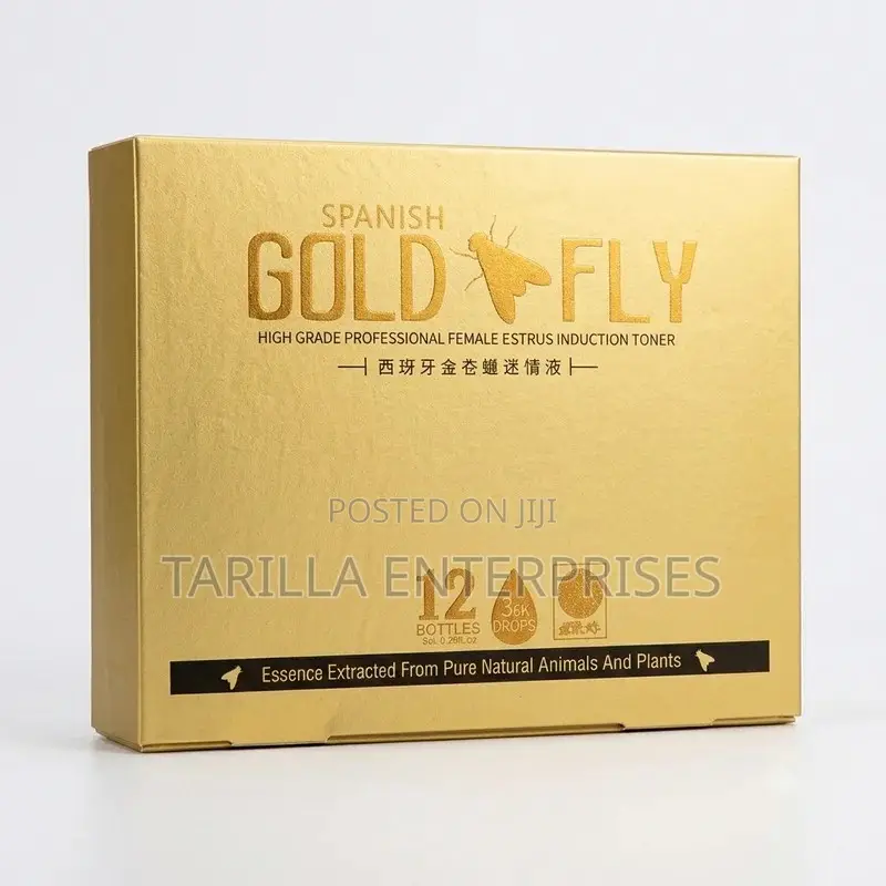 Spanish Gold Fly – Female Arousal Libido Drops