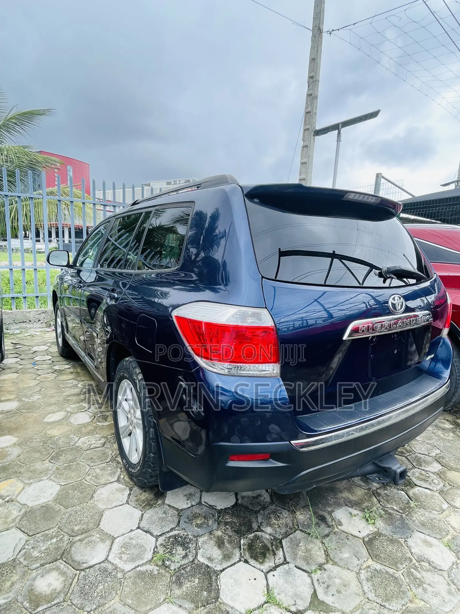 Toyota Highlander 2012 Blue