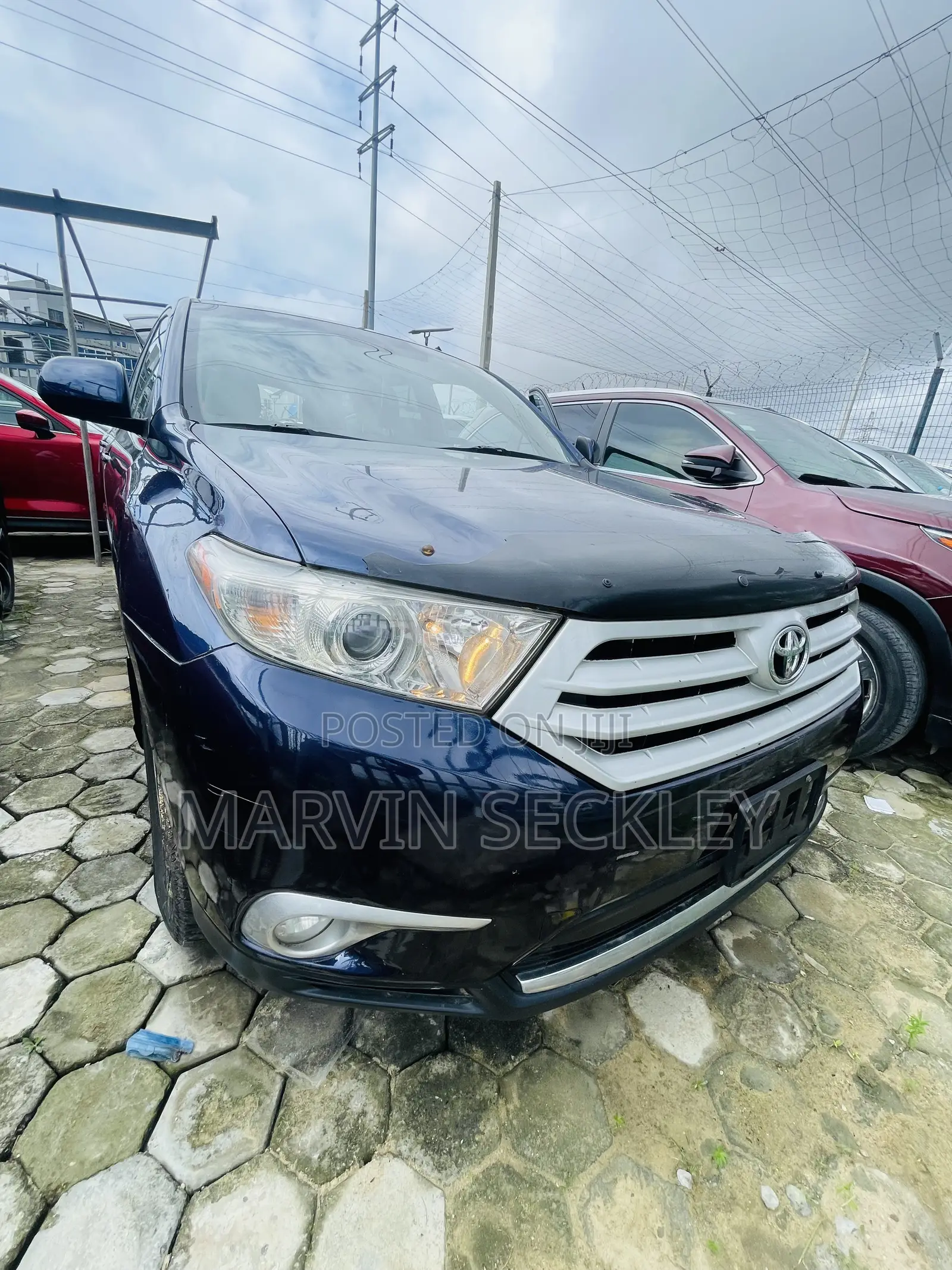 Toyota Highlander 2012 Blue