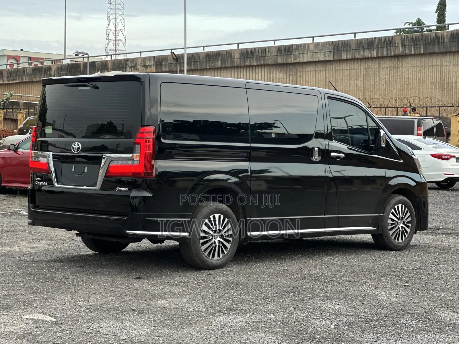 New Toyota Granvia Premium 3.5 V6 Petrol 6-Seater 2026 Black