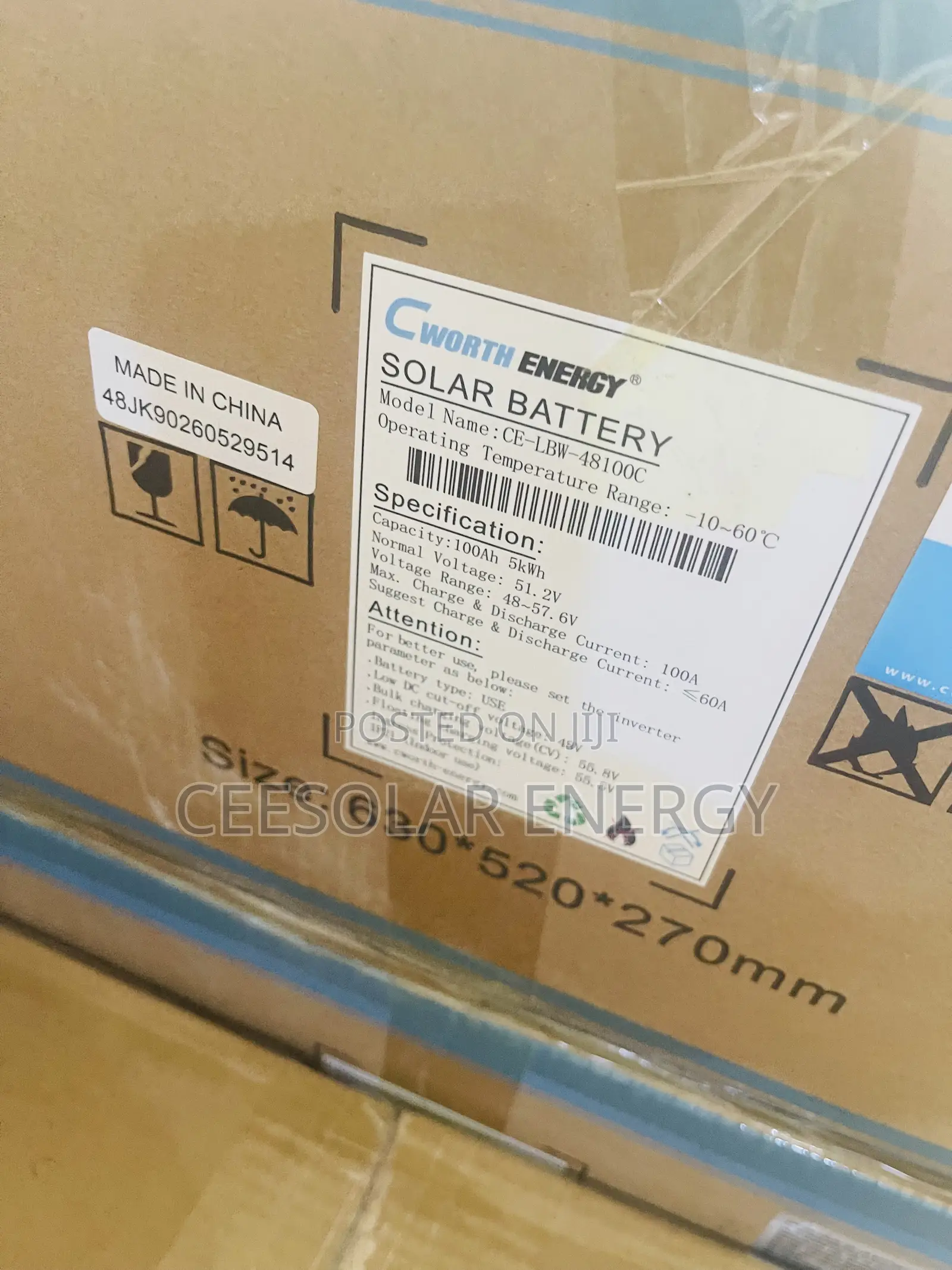 Complete 5kwCworth Battery
