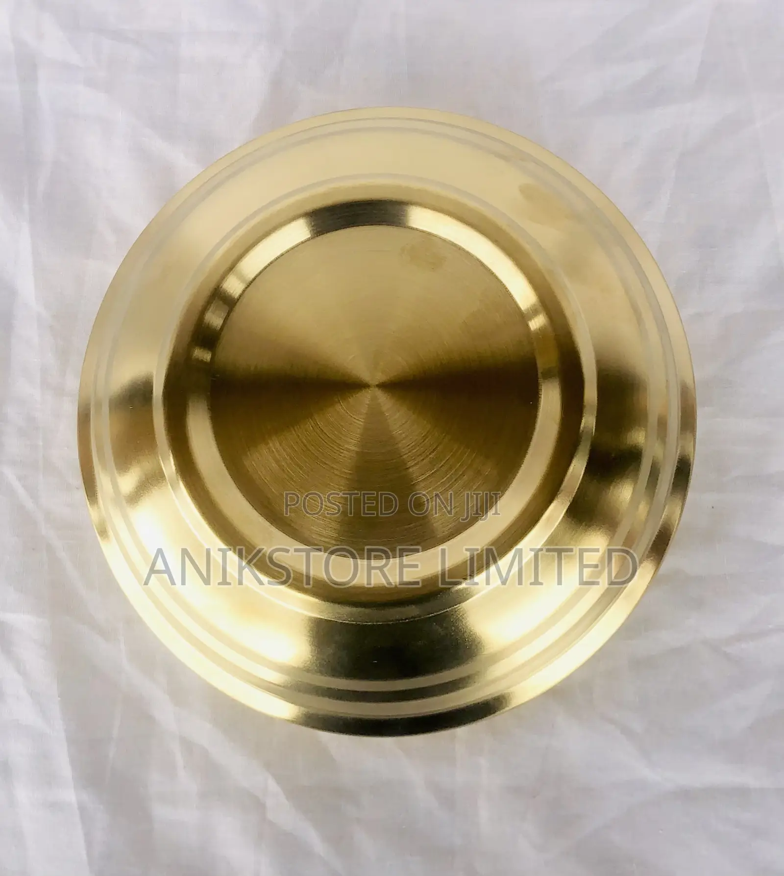 Stainless Insulated Gold Bowl 17cm