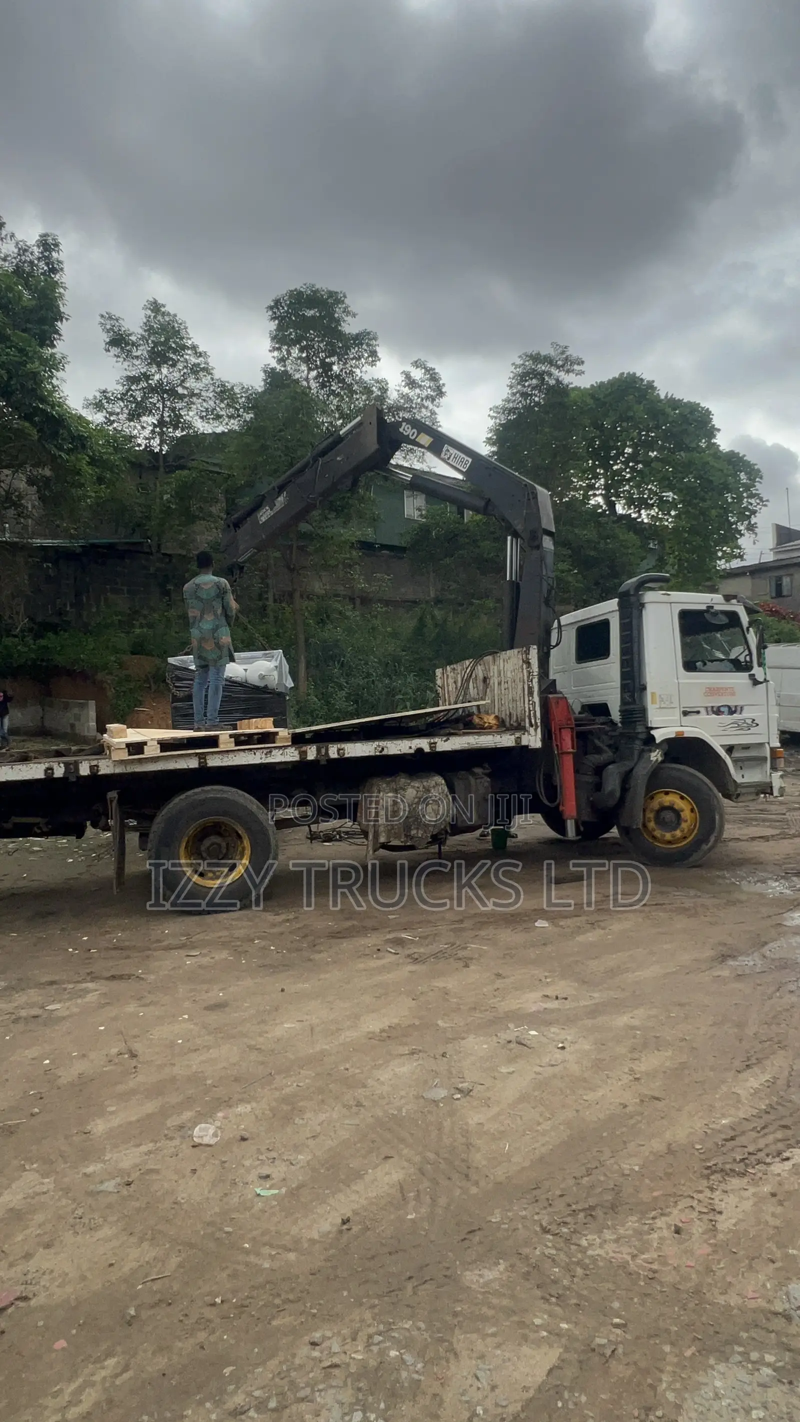 Hiab Truck Rental in Lagos