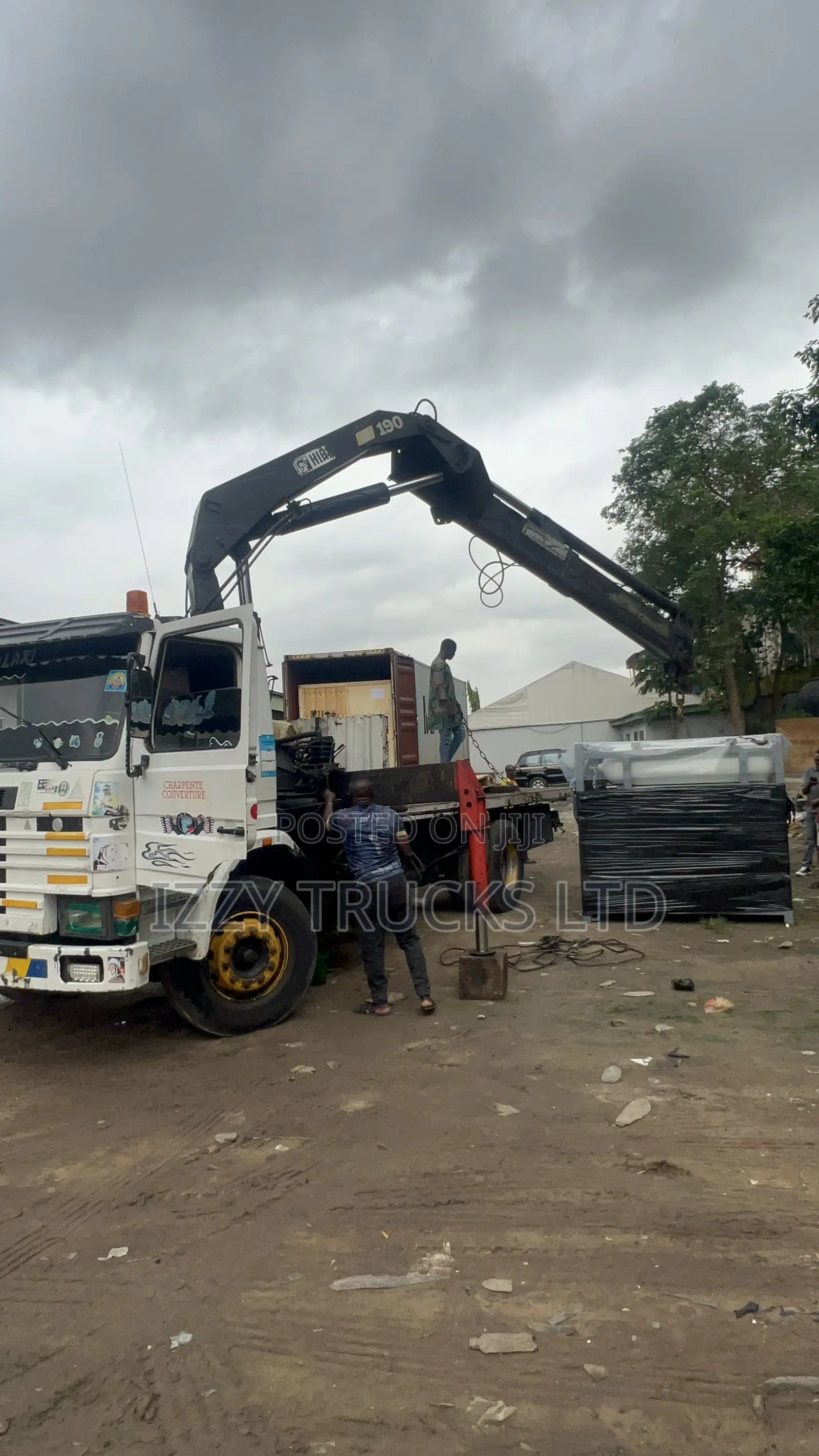 Hiab Truck Rental in Lagos