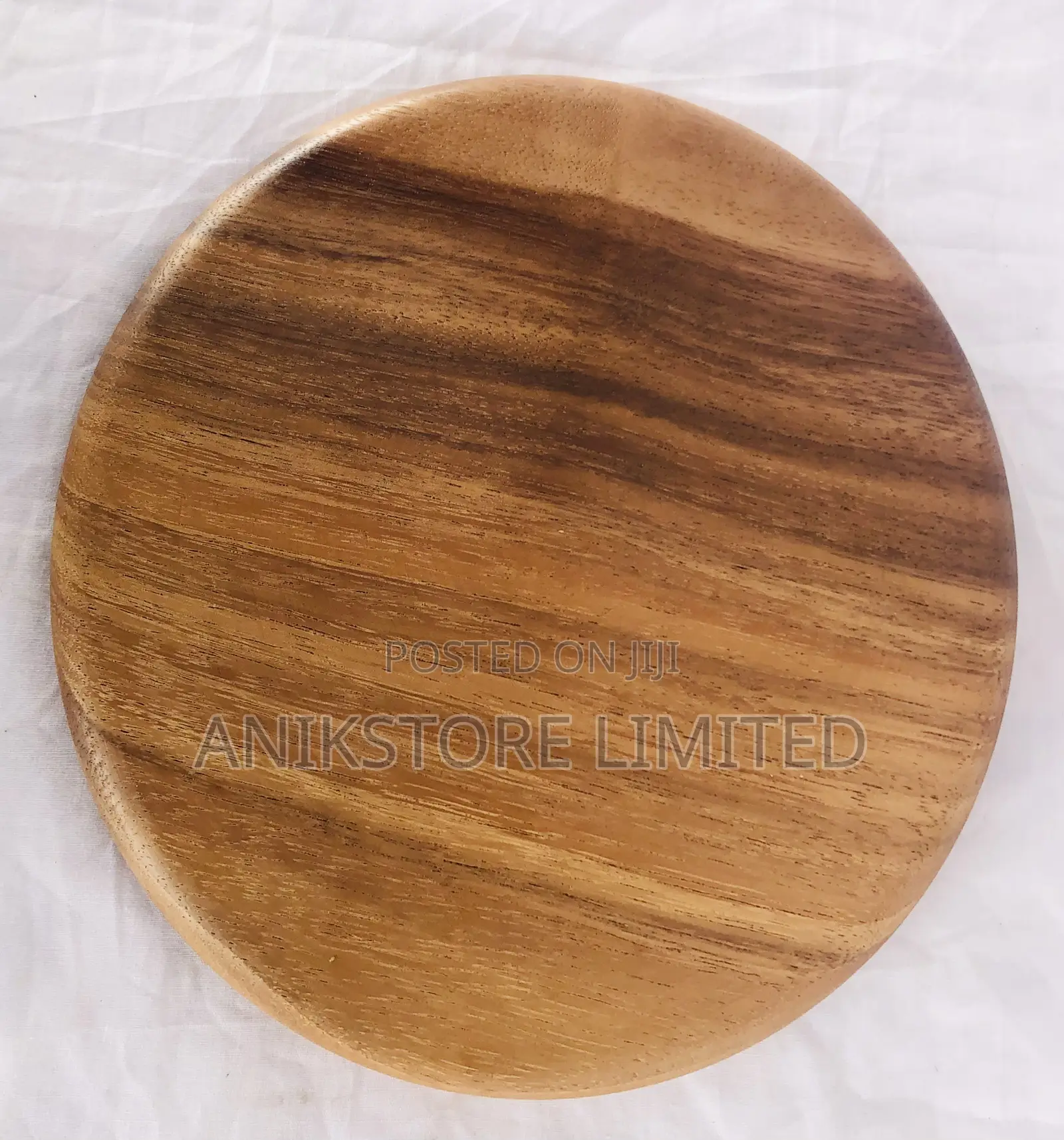 Acasia Wooden Plate 24cm