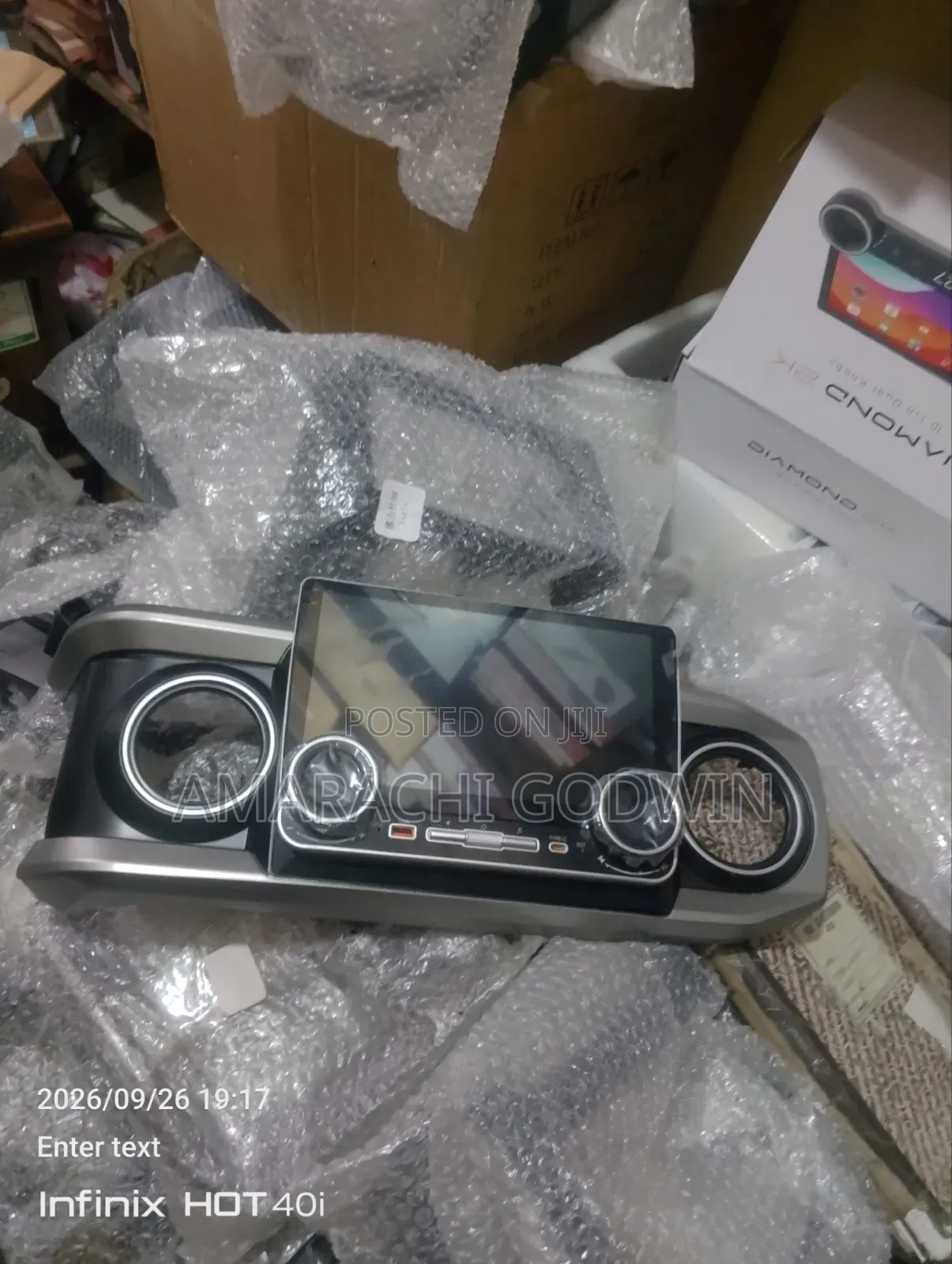 Tacoma 2016 New Model Andriod With AC Vent Frame