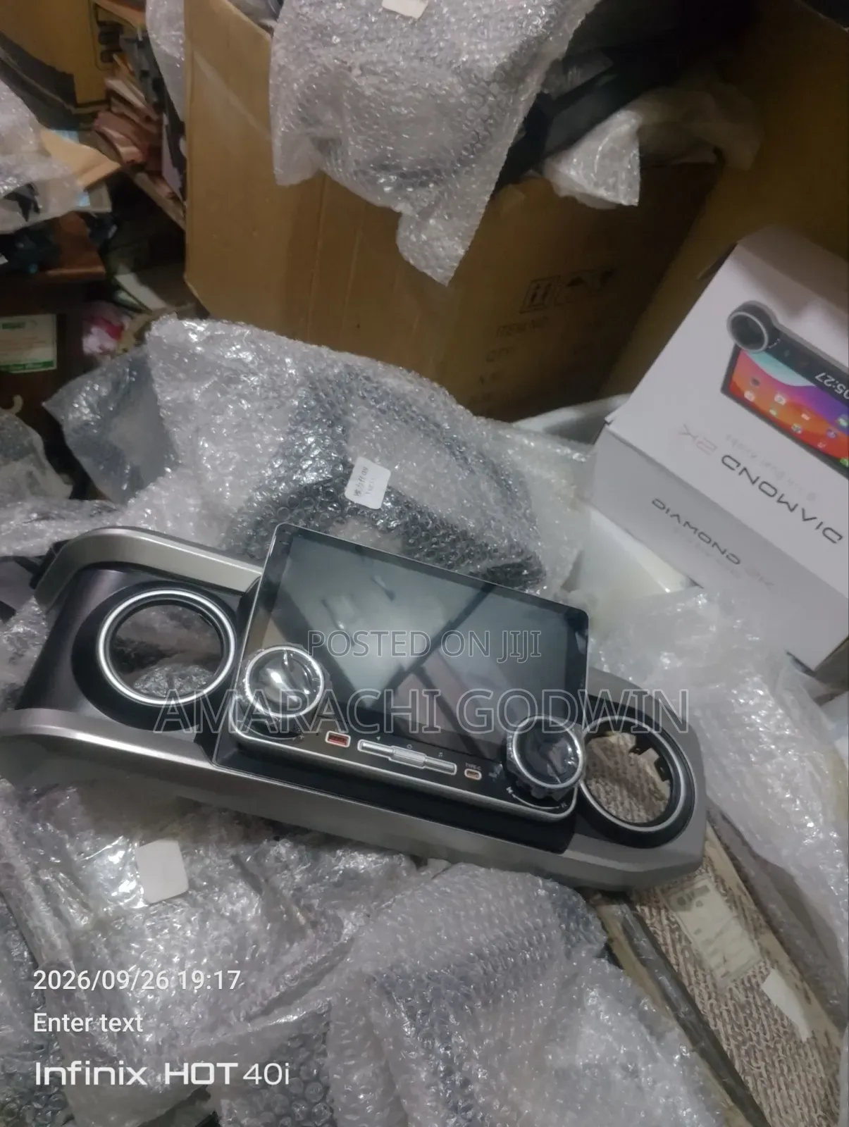 Tacoma 2016 New Model Andriod With AC Vent Frame