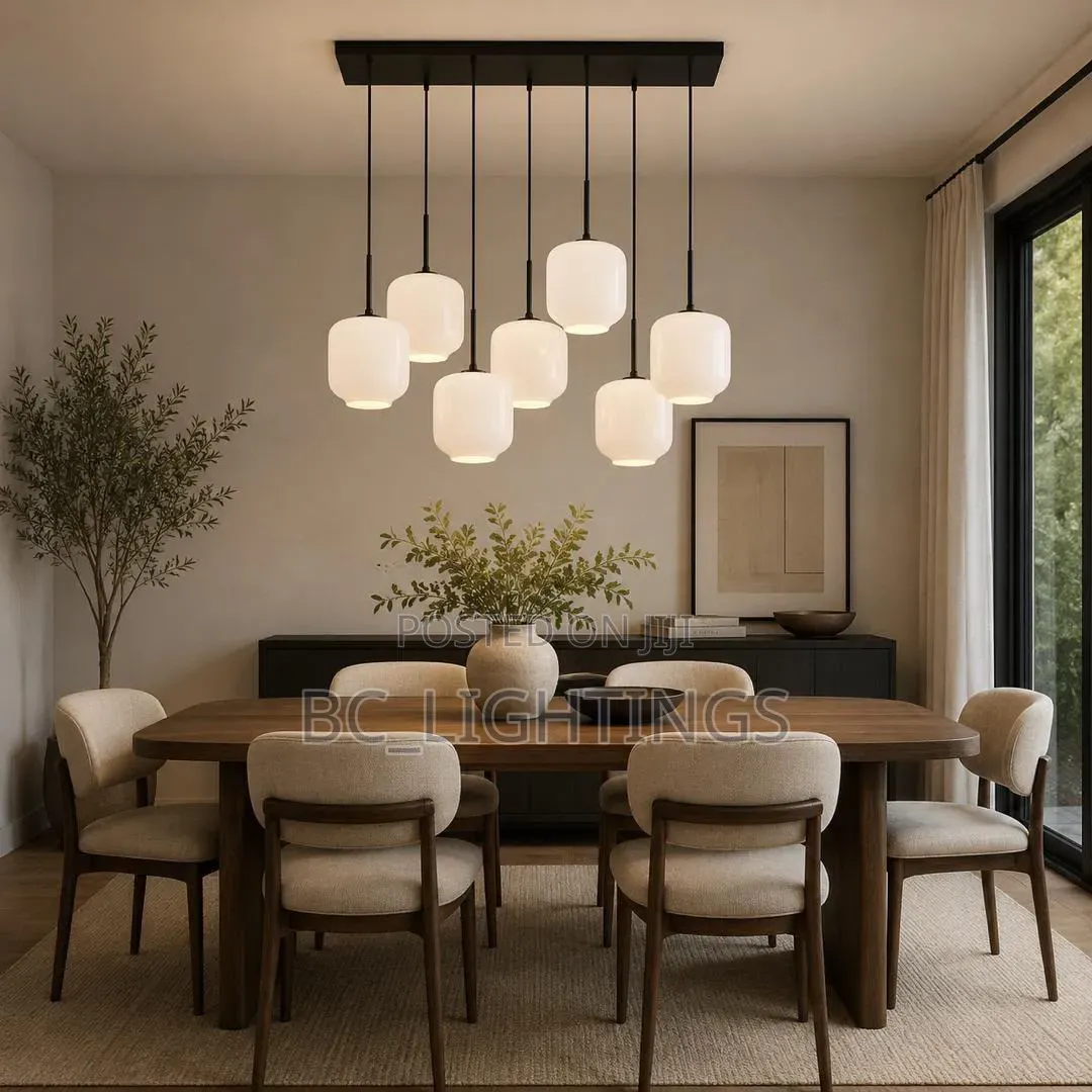 Nordic Light Luxury Chandelier With Adjustable Height Bedroom Lighting