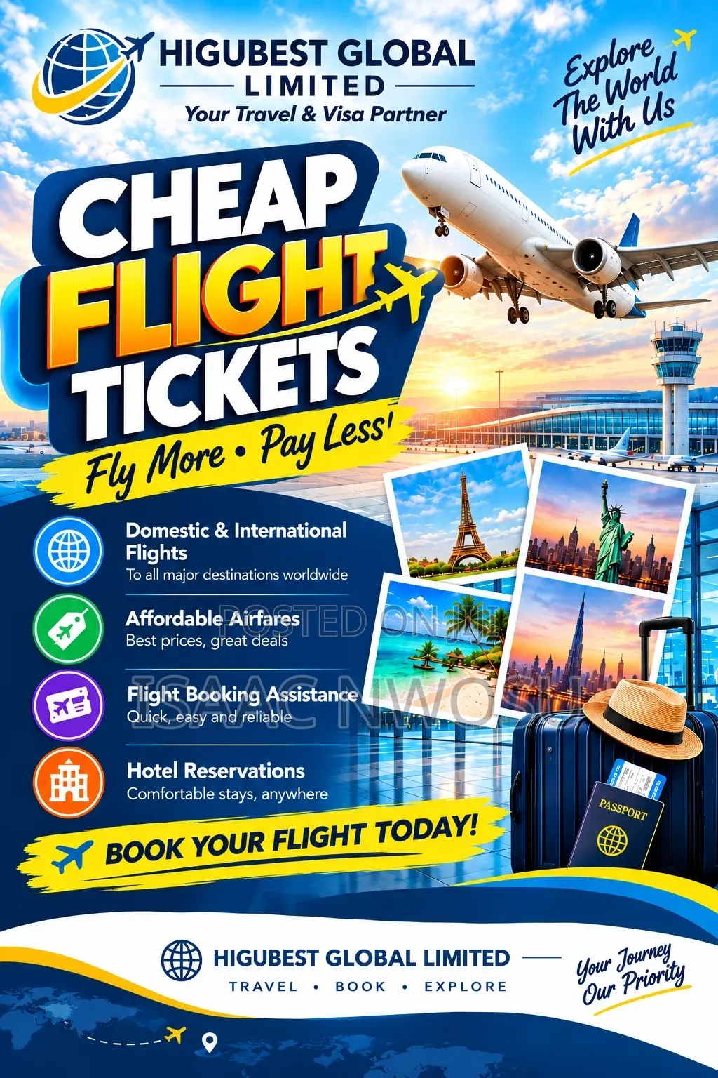 Cheap and Affordable Flight Ticket