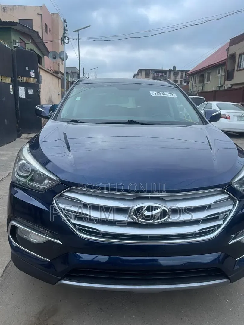 Hyundai Santa Fe 2018 Blue