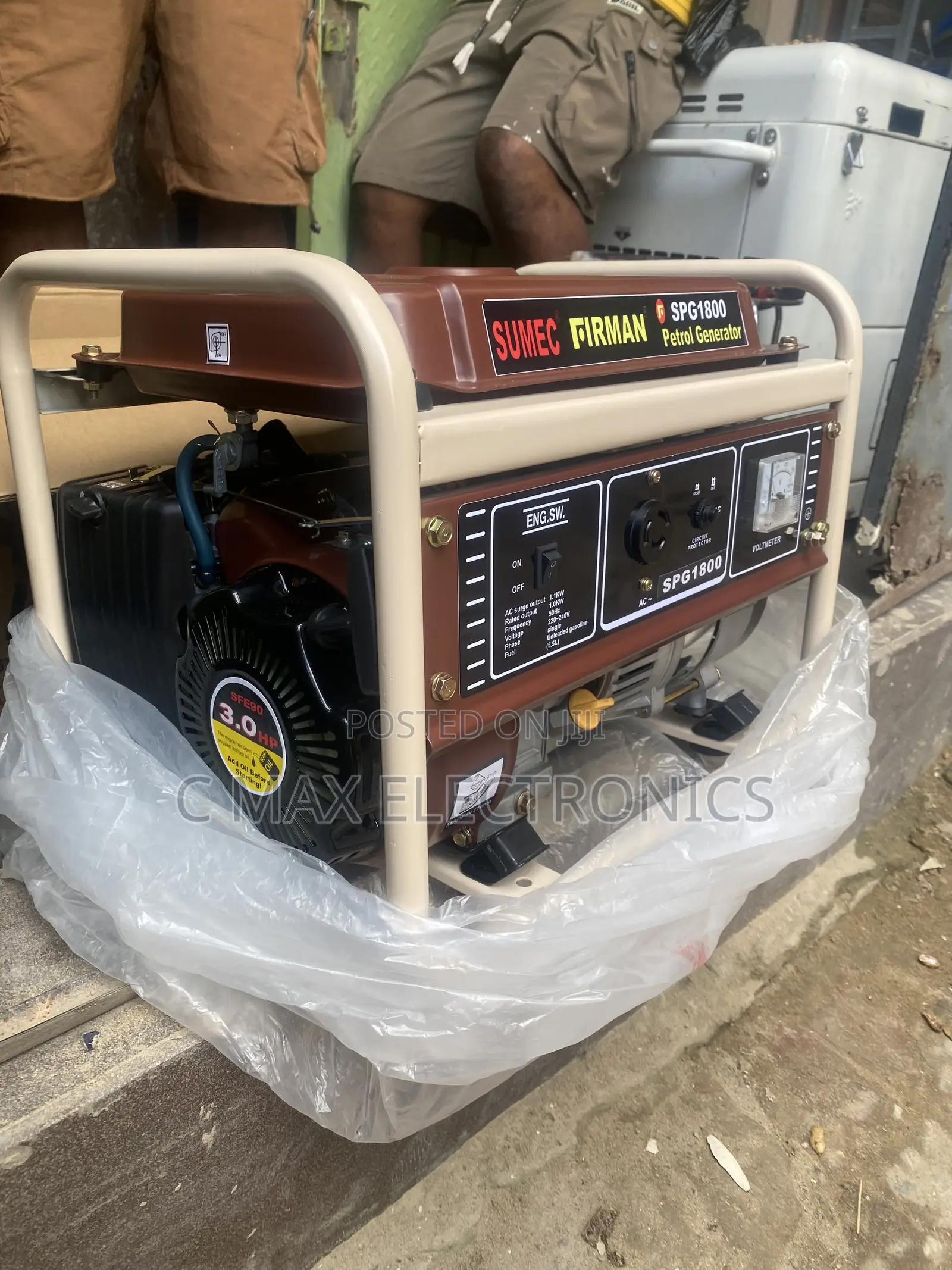 SUMEC FIRMAN 1.5KVA Petrol Generator – Brand New