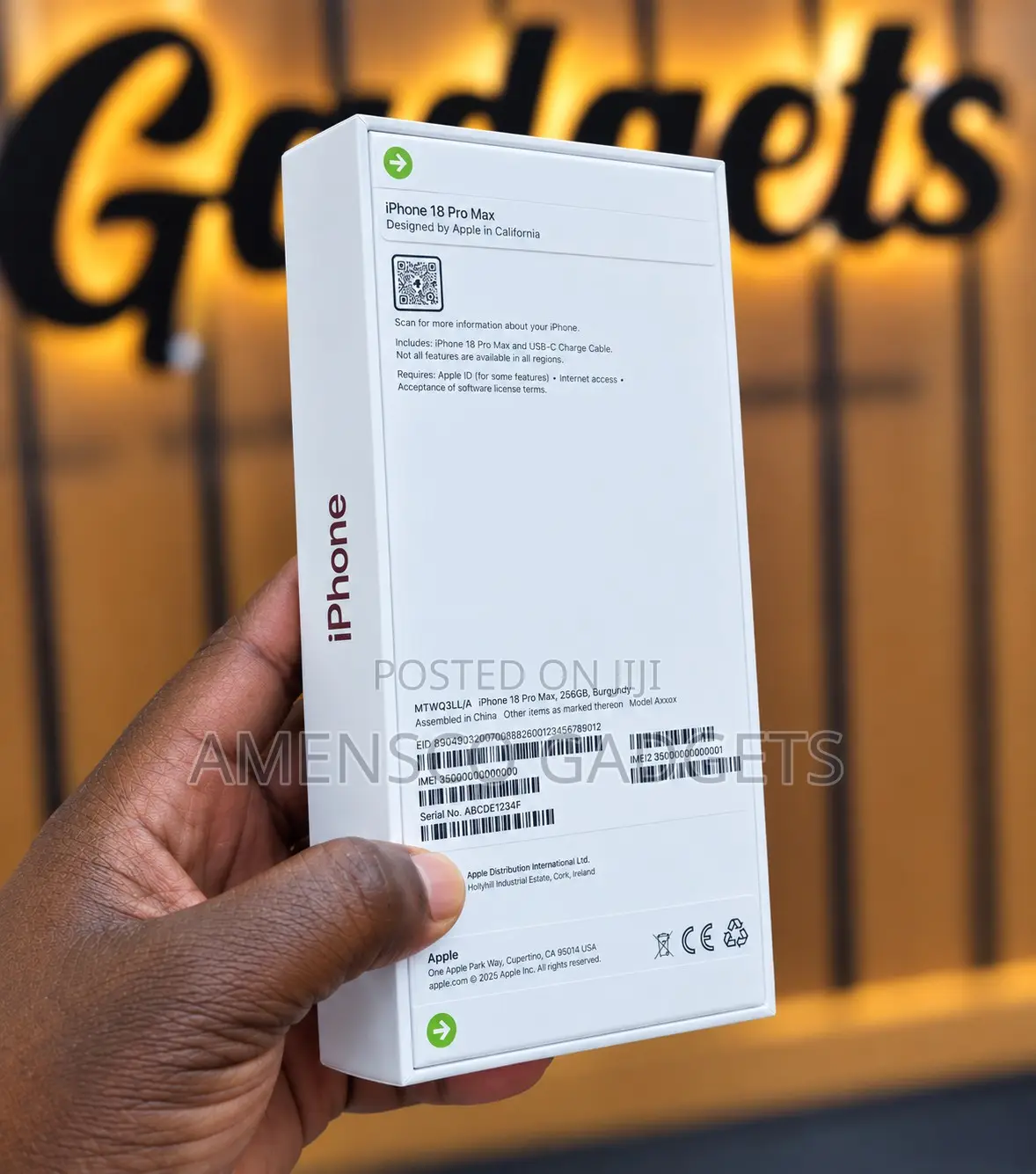 New Apple iPhone 18 Pro Max 256 GB Red