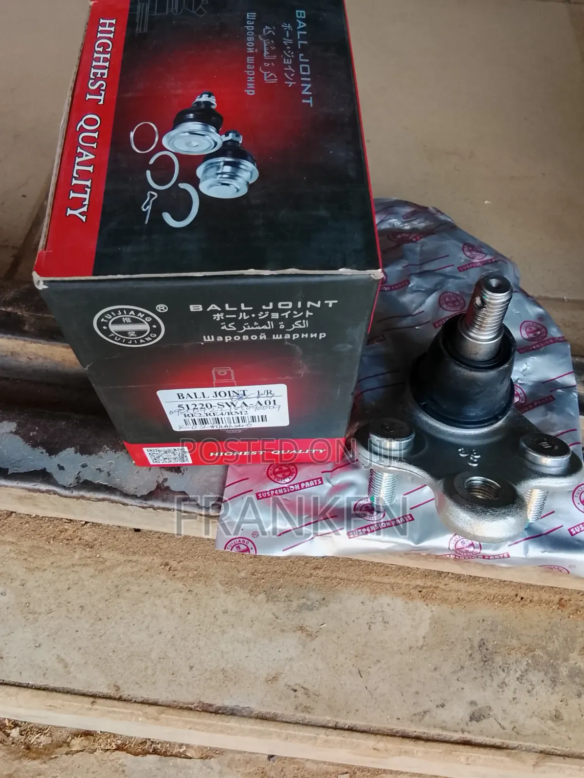 Original Ball Joint for 2016 Honda Pilot and MDX Are Available