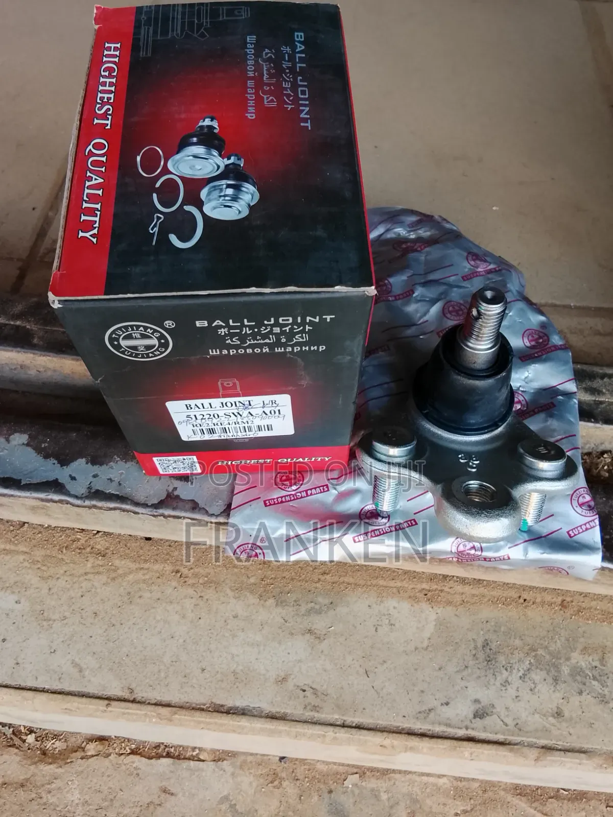 Original Ball Joint for 2016 Honda Pilot and MDX Are Available
