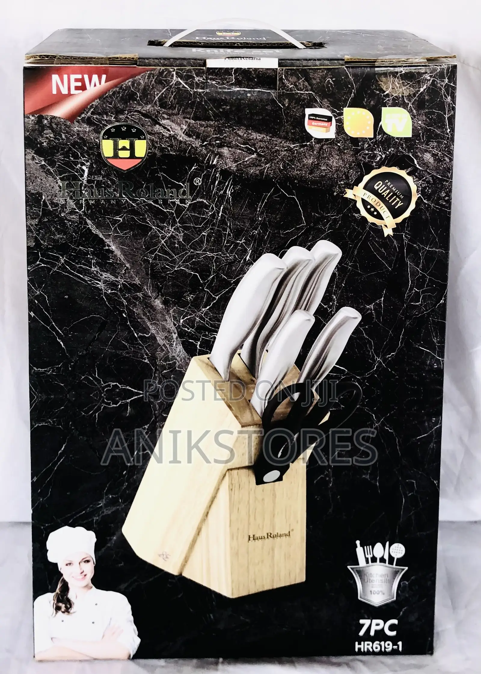 7pcs Haus-Roland Knife Set (HR-619-1)