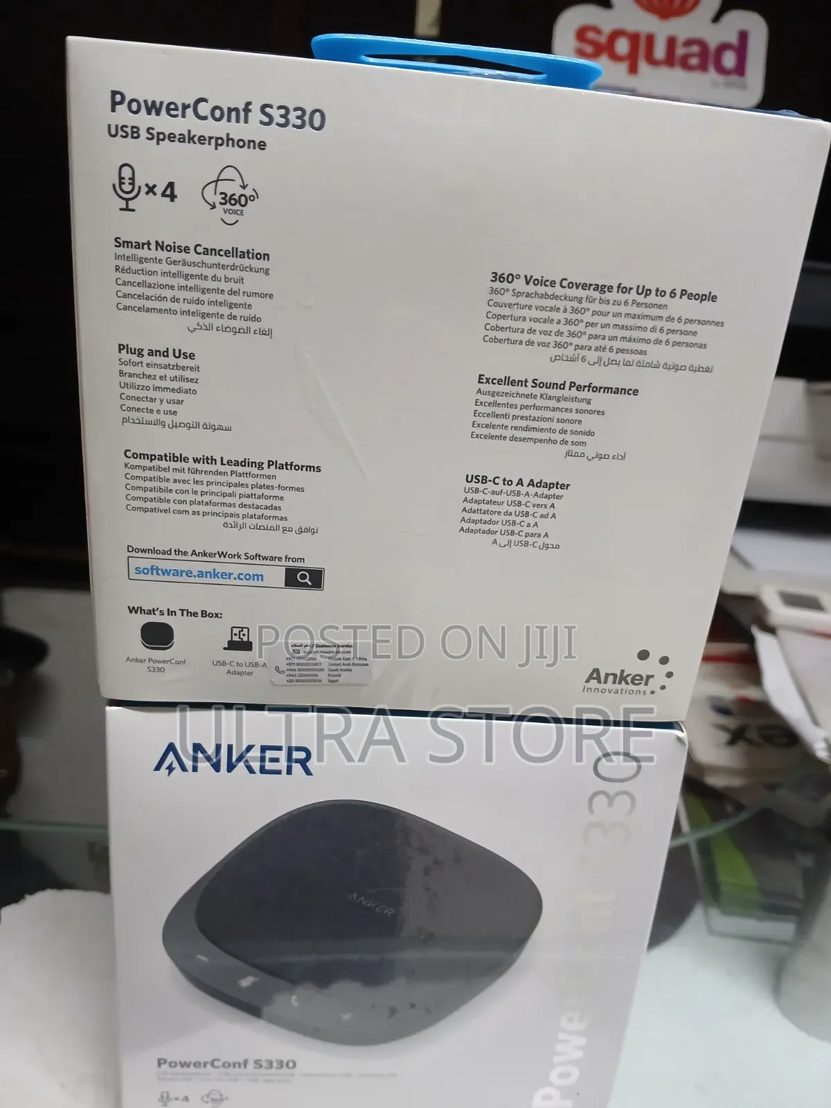 Anker Powerconf S330 USB Speakerphone, Conference Microphone