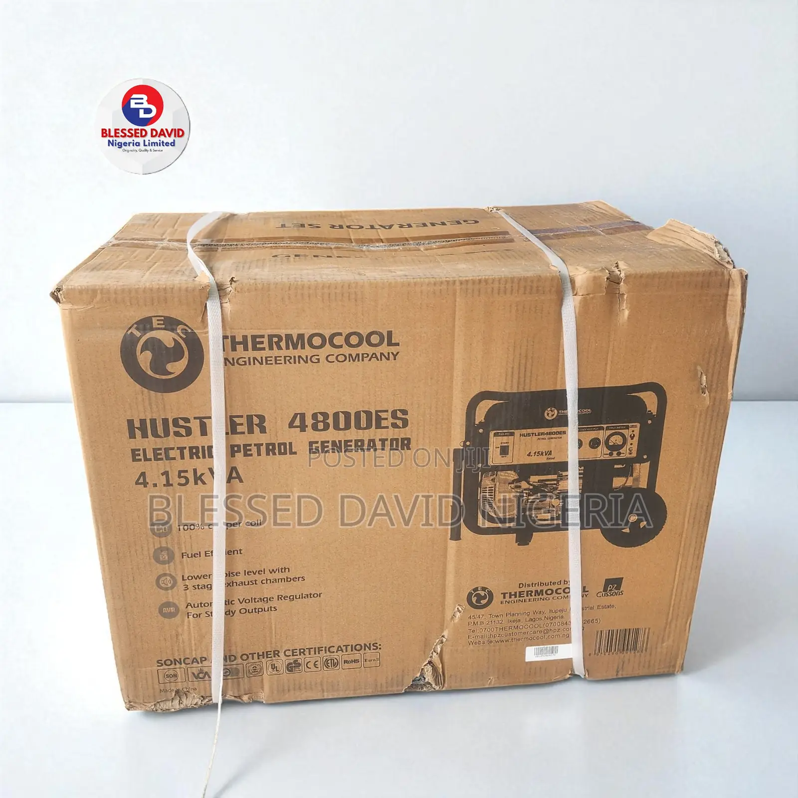 Haier Thermocool Hustler 4800es, 4.15kva (3.3kw) Generator
