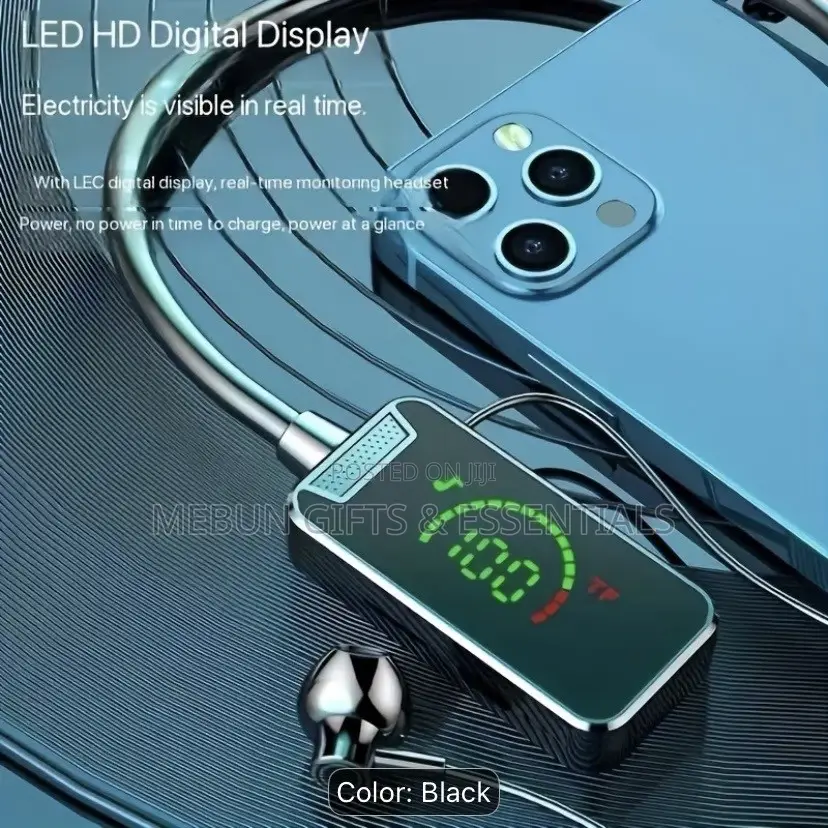 Super Bass Neck Bluetooth Headset