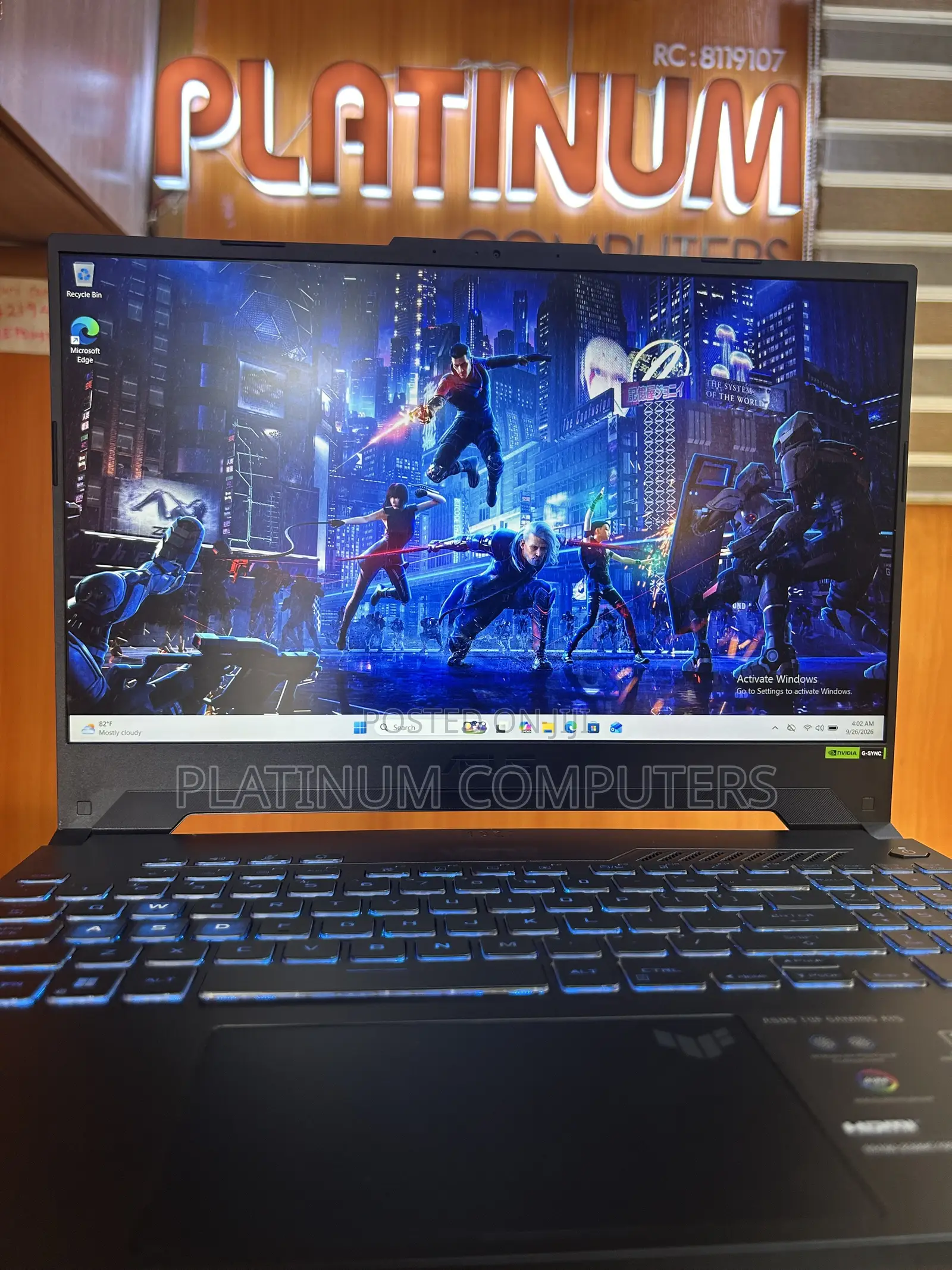 Laptop Asus TUF Gaming A15 16GB AMD Ryzen 7 SSD 1T