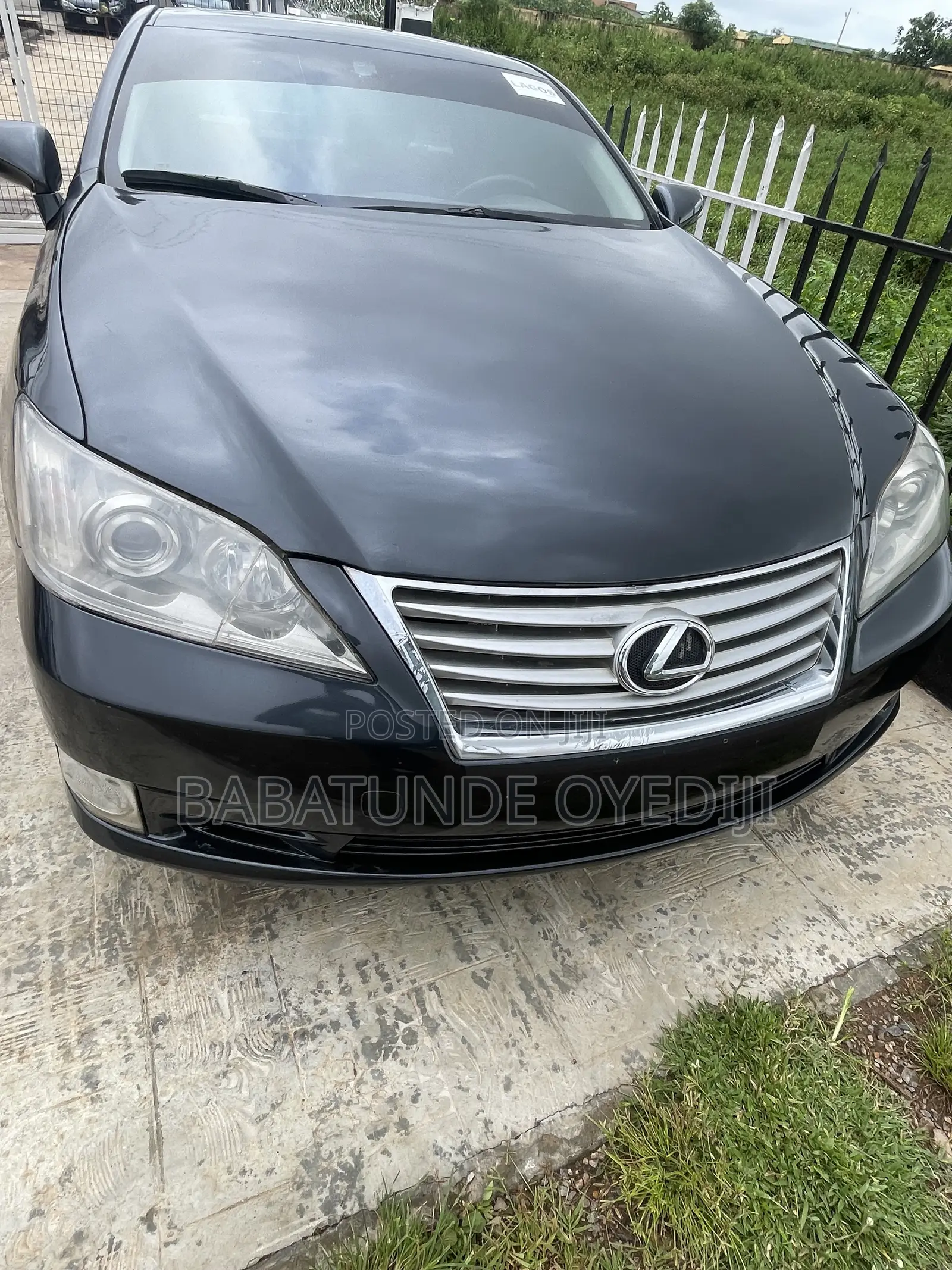 Lexus ES 350 2010 Black