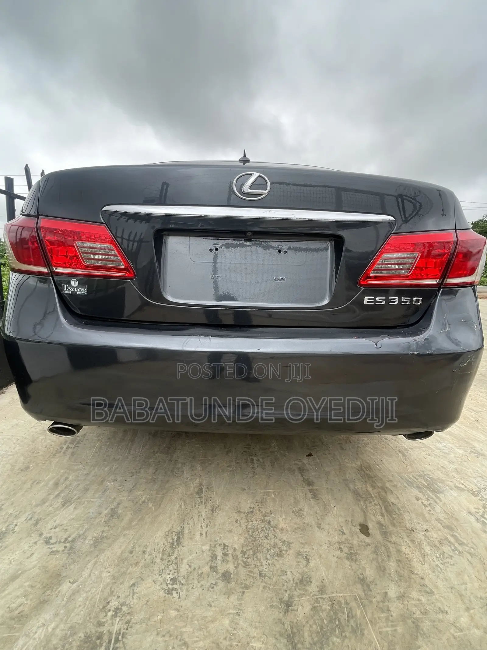 Lexus ES 350 2010 Black