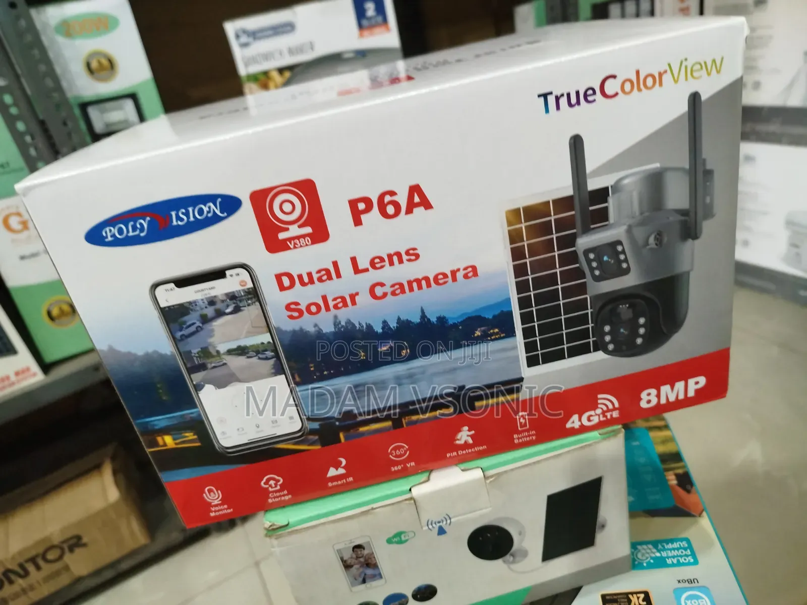 V380 Pro Dual Lens 4G Camera