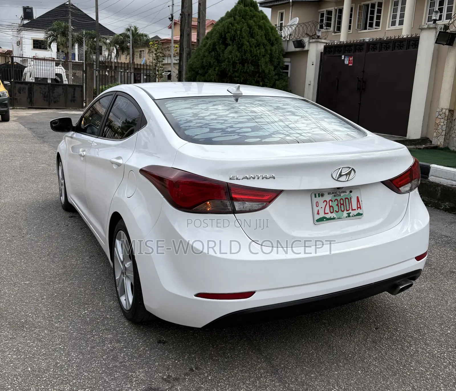 Hyundai Elantra Sport 4dr Sedan (2.0L 4cyl 6A) 2015 White