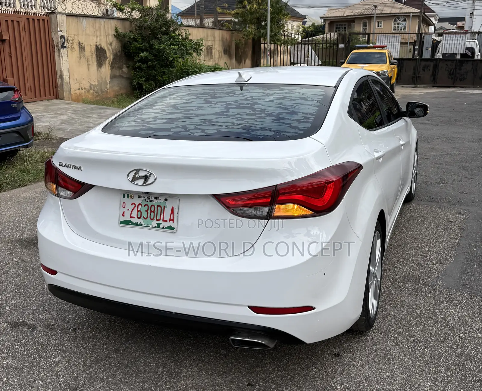 Hyundai Elantra Sport 4dr Sedan (2.0L 4cyl 6A) 2015 White