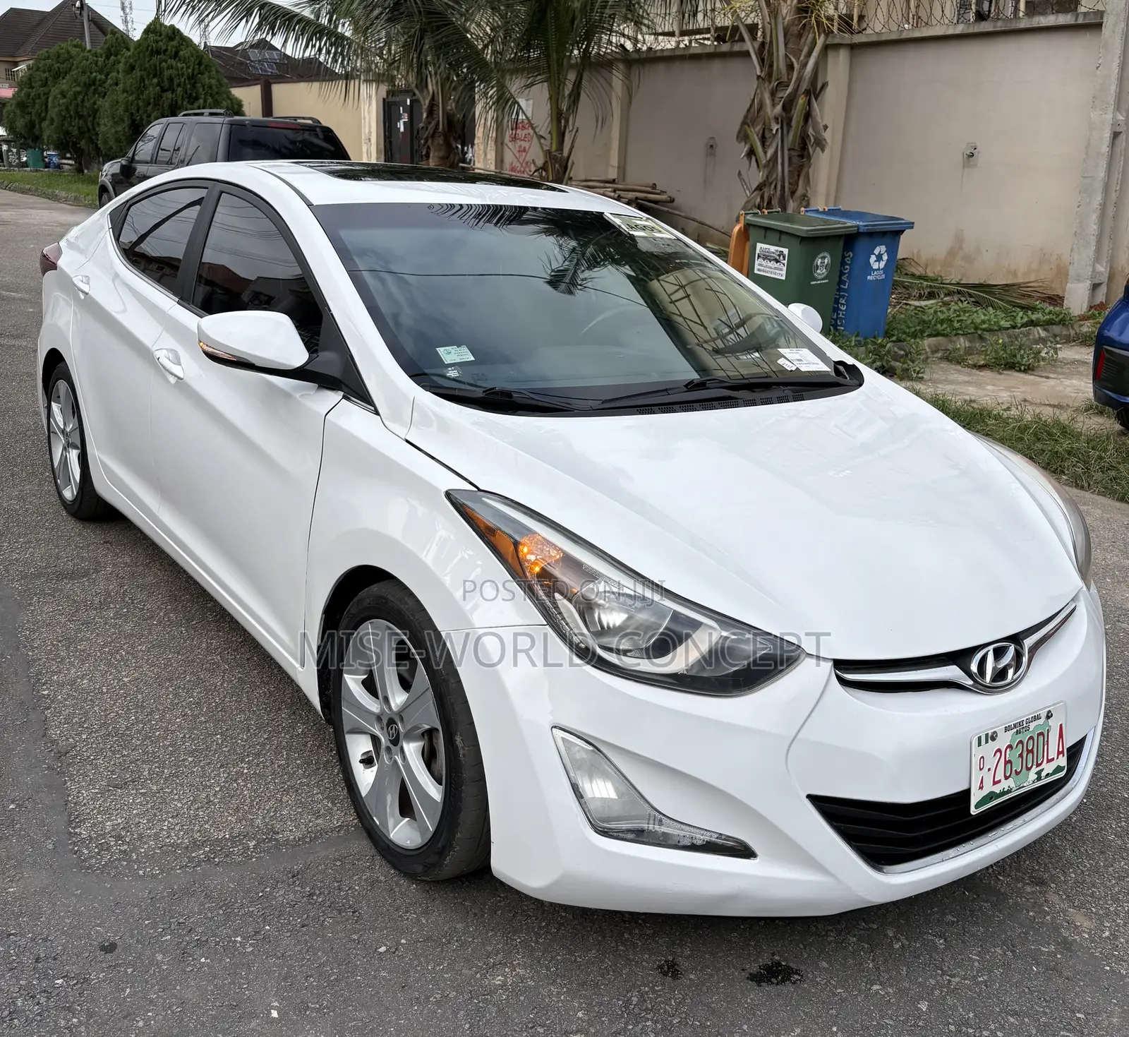 Hyundai Elantra Sport 4dr Sedan (2.0L 4cyl 6A) 2015 White