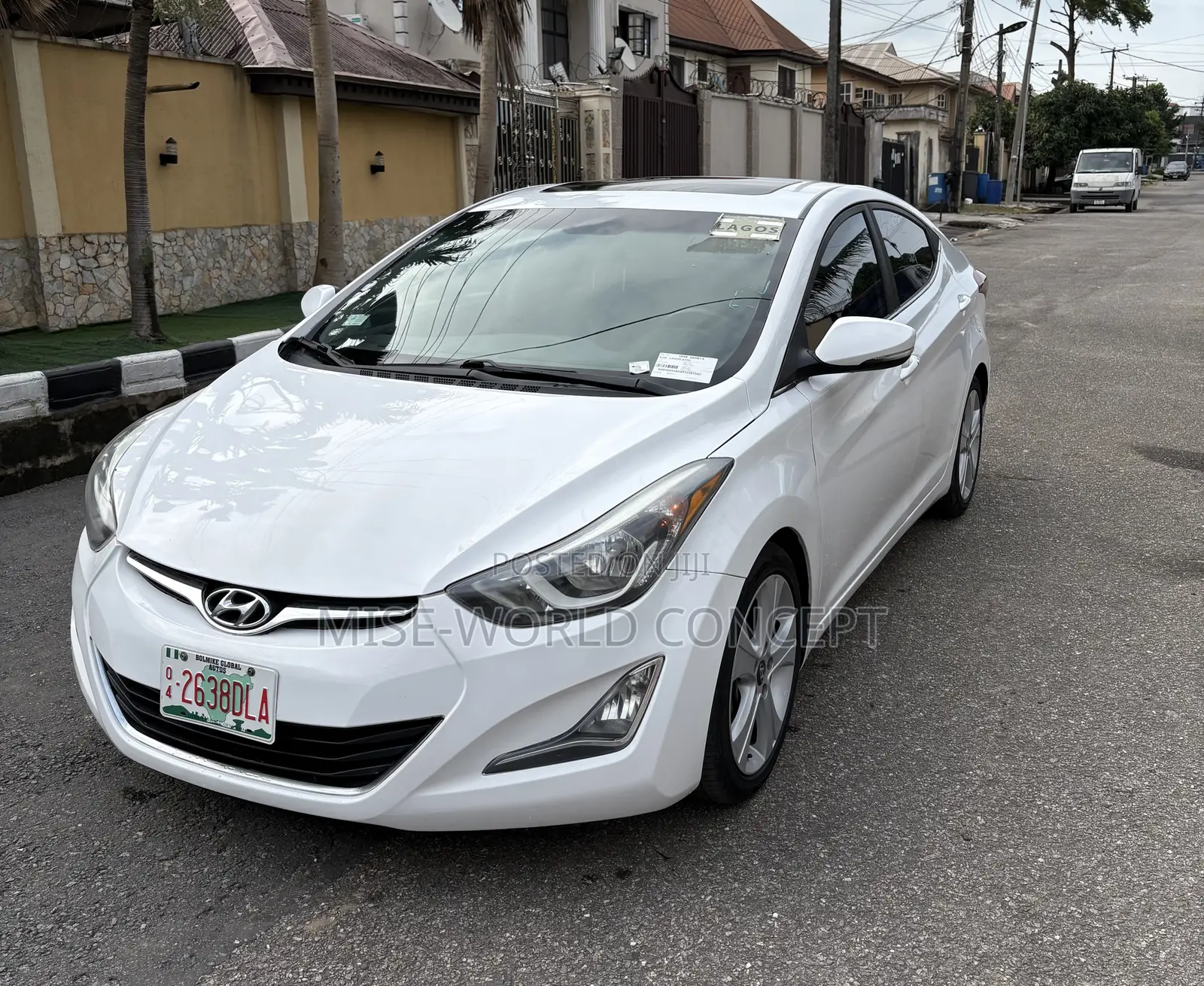 Hyundai Elantra Sport 4dr Sedan (2.0L 4cyl 6A) 2015 White