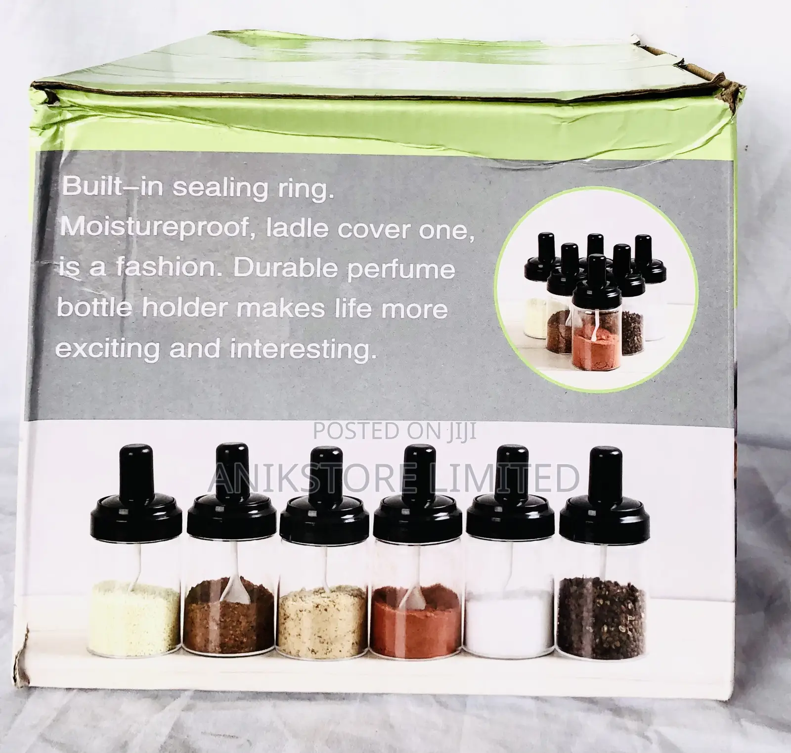 6pcs Rotating Spice Rack (JM-620)