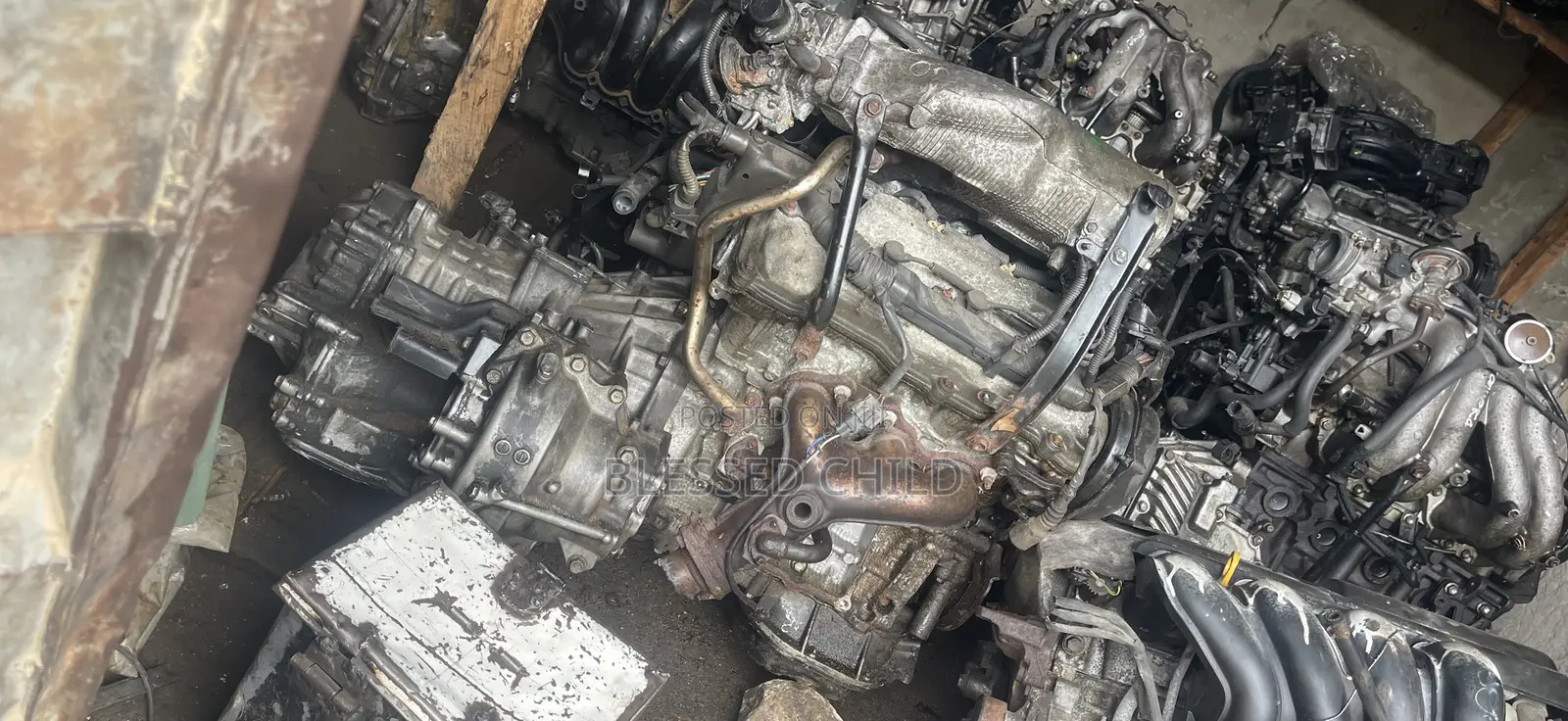 Toyota Sienna 2002 Engine and Gear Box 1mz V6 Engine