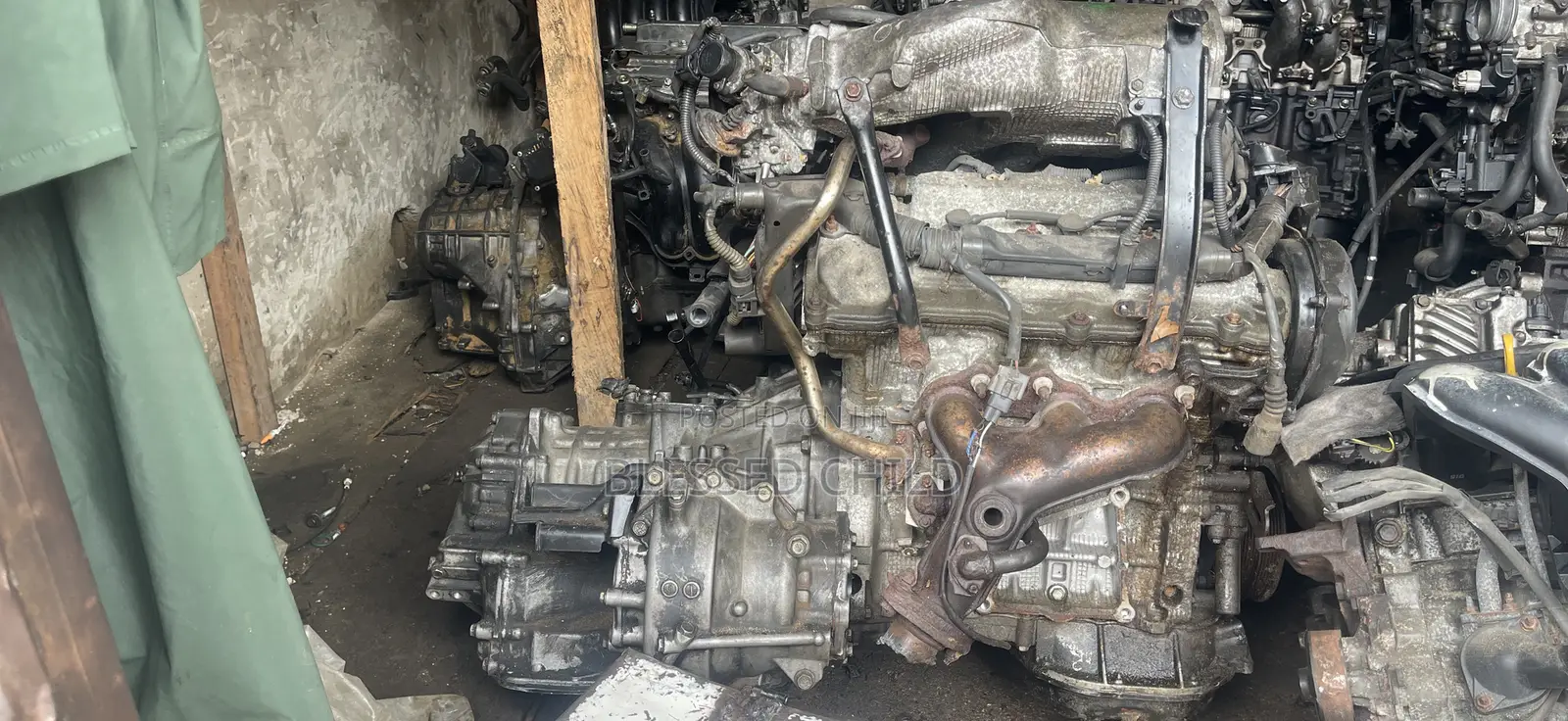 Toyota Sienna 2002 Engine and Gear Box 1mz V6 Engine