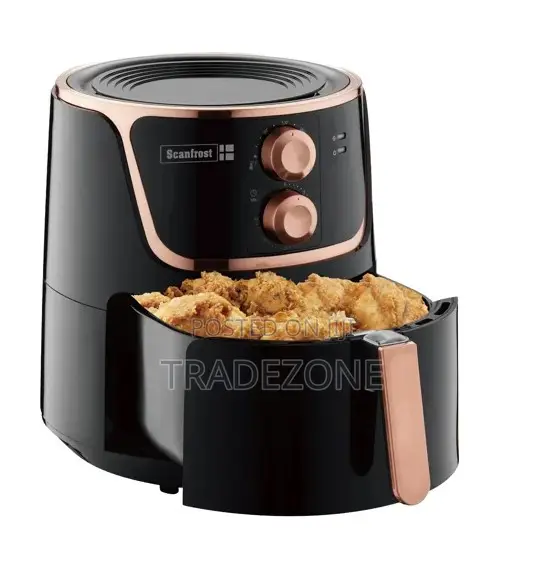 Scanfrost 5.5L Air Fryer Black Color | SFAF5200S