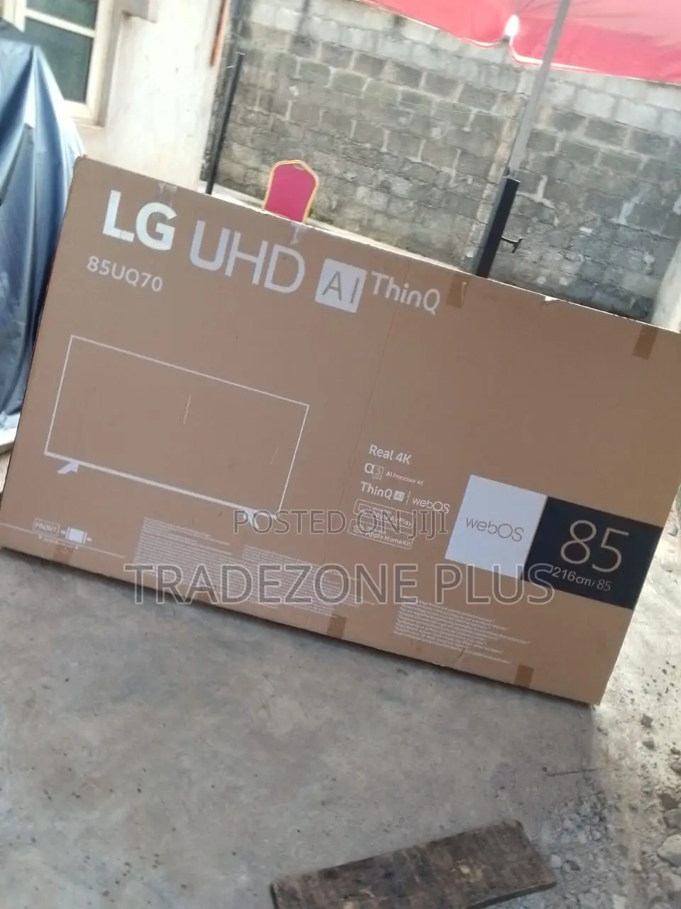 Premium LG 85 Inch UHD Smart TV