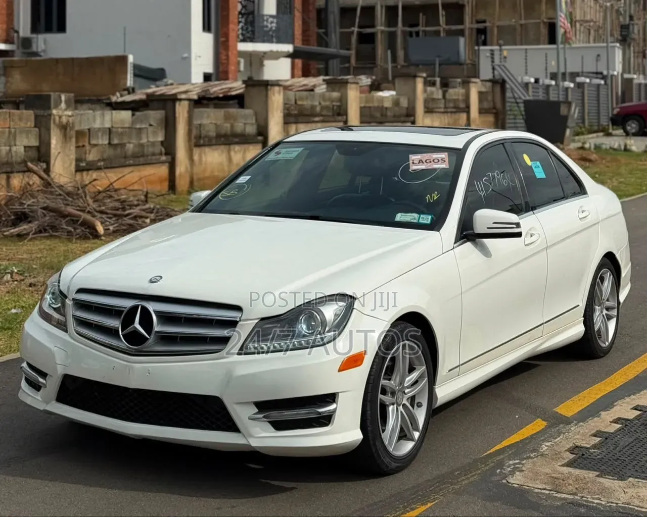 Mercedes-Benz C300 2013 White