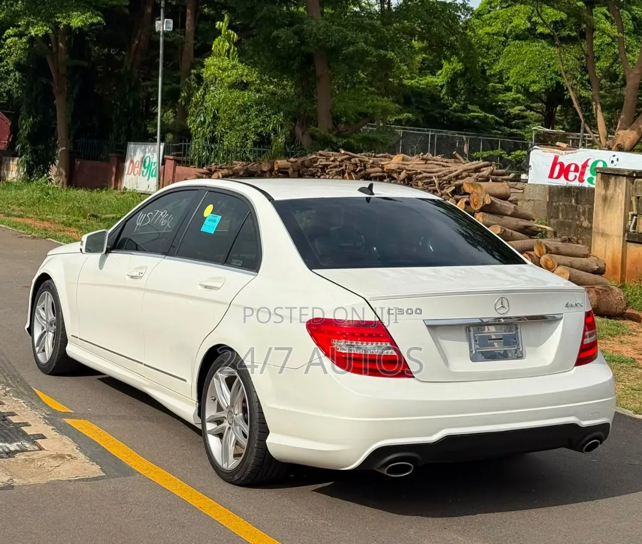 Mercedes-Benz C300 2013 White