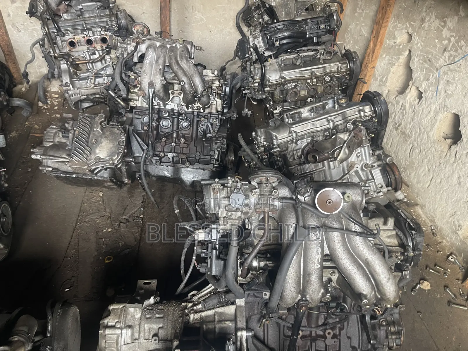 Toyota Camry 2002 4plugs Engine and Gear Box 5s