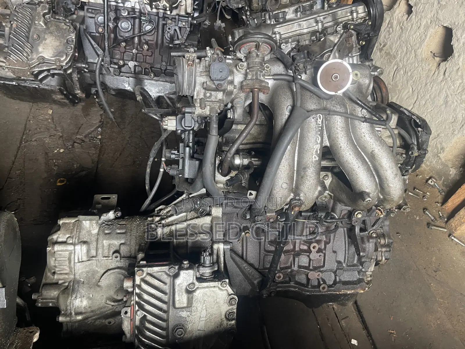 Toyota Camry 2002 4plugs Engine and Gear Box 5s